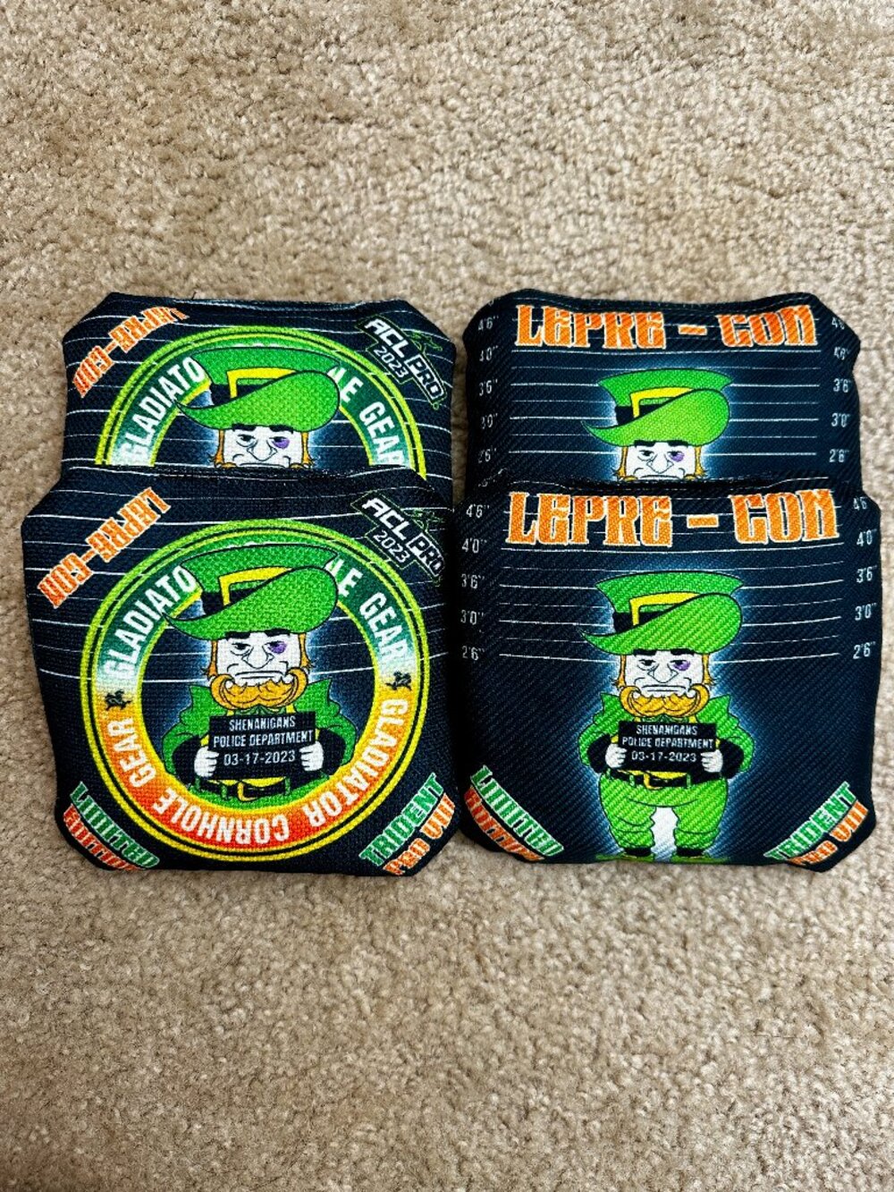 Limited Edition Lepre-Con 2023 Trident Pro Bags & Sidekick carry case